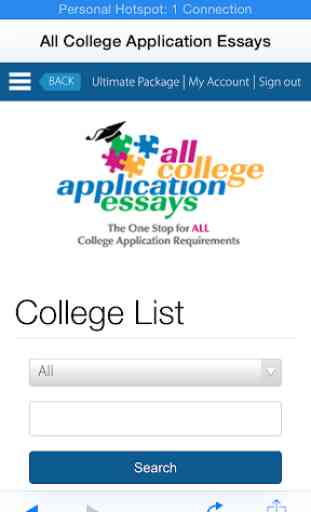 All College Application Essays 2