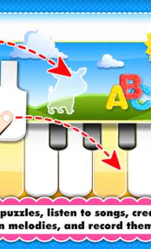Baby Piano games for 2+ year olds Toddler Kids 2