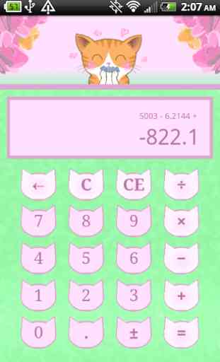 Calculator Kitty FREE 4