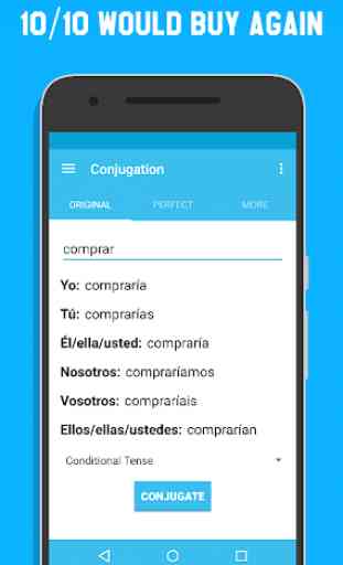 Conjugate Spanish Verbs 4