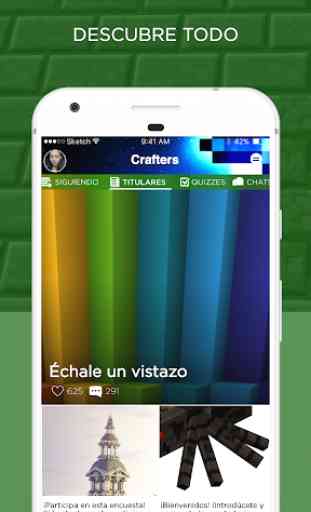 Crafters Amino para Minecraft en Español 1