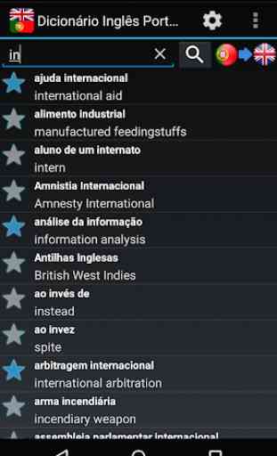 Offline English Portuguese Dictionary 4
