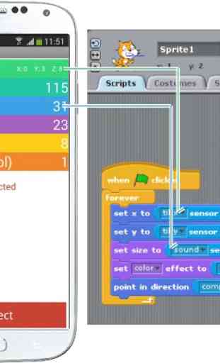 Physical Sensors for Scratch 4