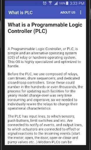 PLC Programable Logic Controller beginners app.. 3