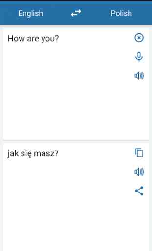 Polaco Inglés Traductor 2
