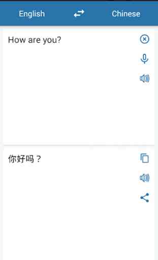Inglés Traductor chino 2
