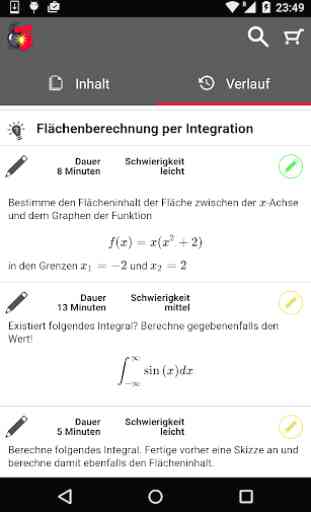 Mathe App für Studium & Abitur 3