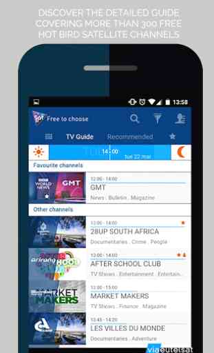 Eutelsat Free-to-air TV guide 2