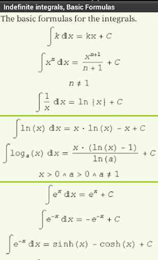 Math2 - mathematics integrals 2