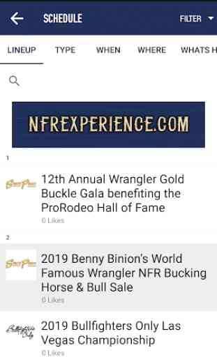 NFR Experience App 2019 2