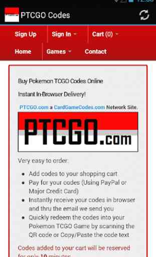 PTCGO Pokemon TCG Online CODES 1