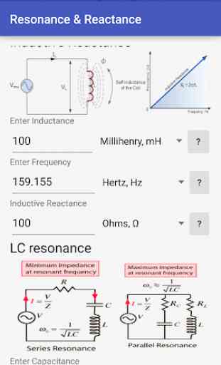 Resonance & Reactance Calc 2
