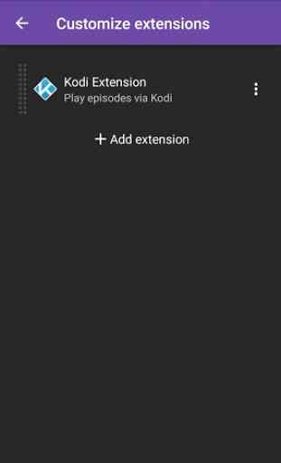 SeriesGuide Extension for Kodi 4