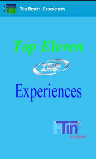 Top Eleven - Guide for TopEleven & Experiences 1