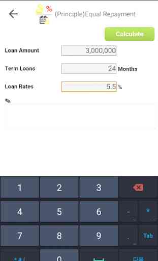 Calculadora de préstamos 2