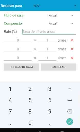 Calculadora Financiera TVM 3