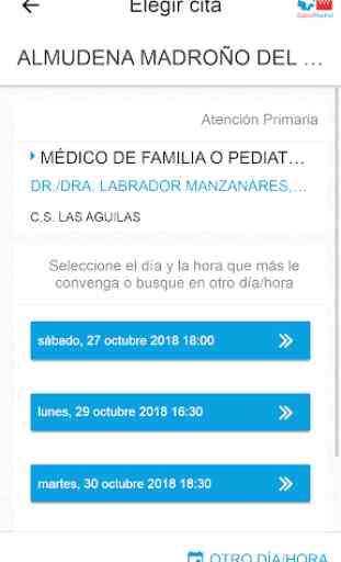 Cita Sanitaria Madrid 3