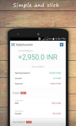 Daily Account - simply manage transactions 1