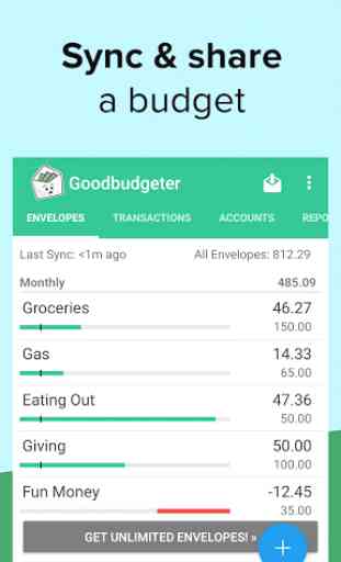 Goodbudget:Gasto y Presupuesto 1