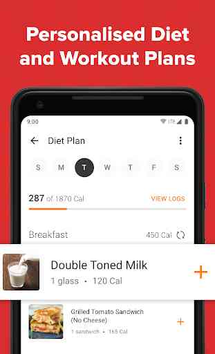 HealthifyMe:Calorie Counter, Weight Loss Diet Plan 2