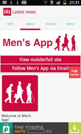 Men's App - men's health 2