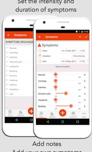 mySymptoms Food Diary & Symptom Tracker (Lite) 4