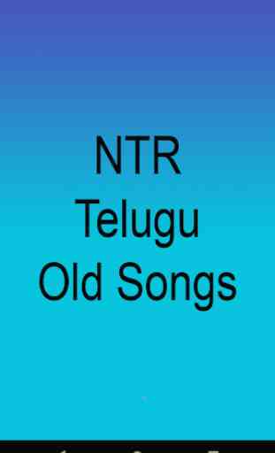 NTR Telugu Old Songs 1