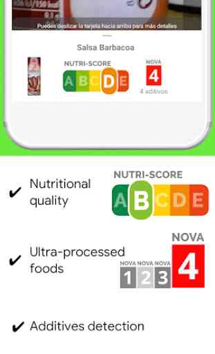 Open Food Facts- Escanear para obtener Nutri-Score 2
