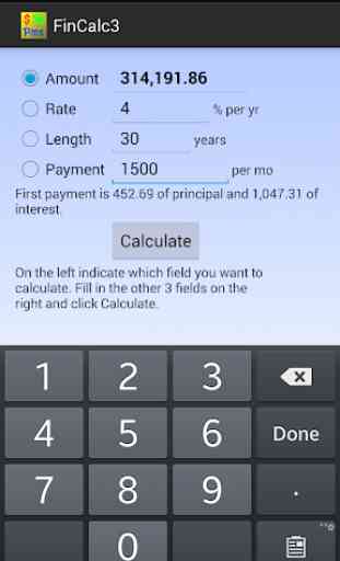 Simple Financial Calculator 2