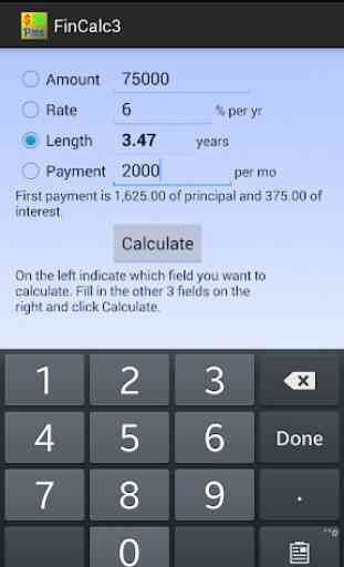 Simple Financial Calculator 3