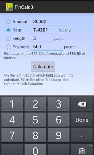 Simple Financial Calculator 4