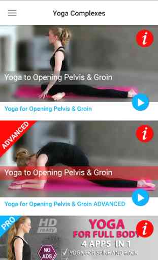 Yoga Poses & Asanas for Opening Pelvis and Groin 2