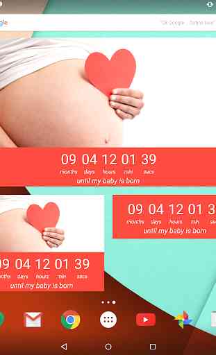 Baby Countdown Widget 1