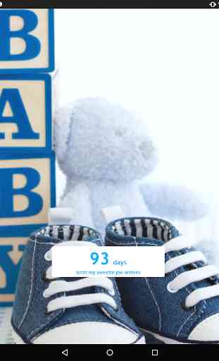 Baby Countdown Widget 2