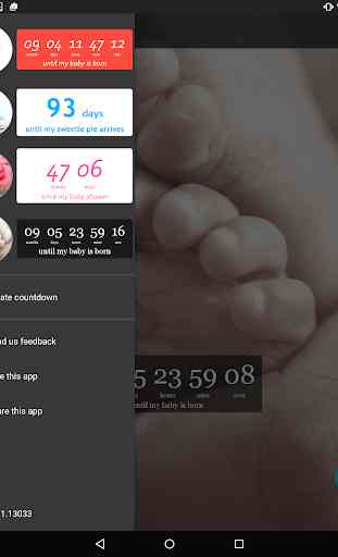 Baby Countdown Widget 3