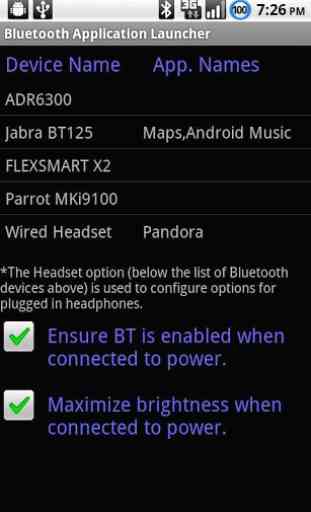 Bluetooth App. Launcher (Paid) 1