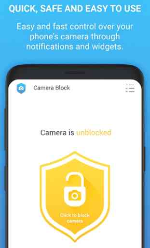 Camera Block Pro - Anti malware & Protección espía 3