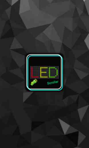 LED de desplazamiento (Banner) 1