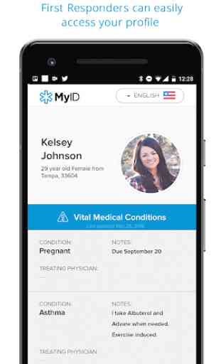 MyID – Medical ID Profile 1
