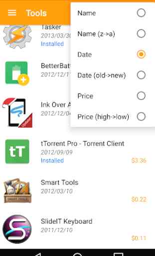 Purchased Apps (Restore your paid apps) 2