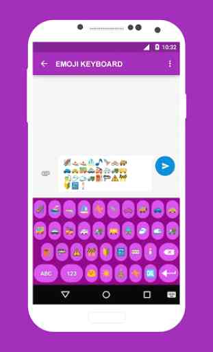 Round Emoji Keyboard Colorful Keyboard Themes 4