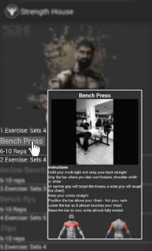 Strength House - GYM Workouts 1RM 3