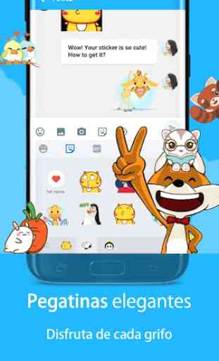 Teclado Hi - Emoji Pegatina Gratis 3