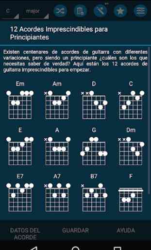 Acordes de Guitarra T4A 3