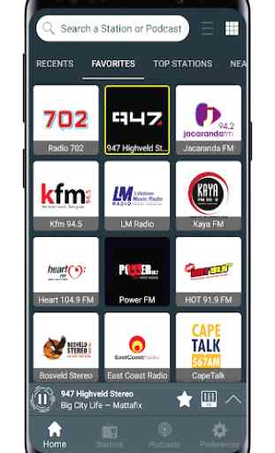 FM Radio South Africa - Free Online Radio App 2