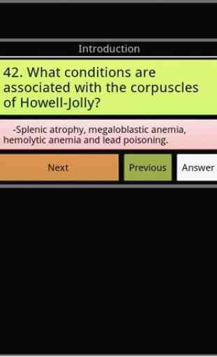 Hematology exam questions 4
