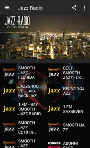 Jazz music radio 1