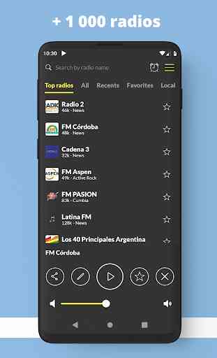 Radio argentina FM AM: Radios argentinas en vivo 2