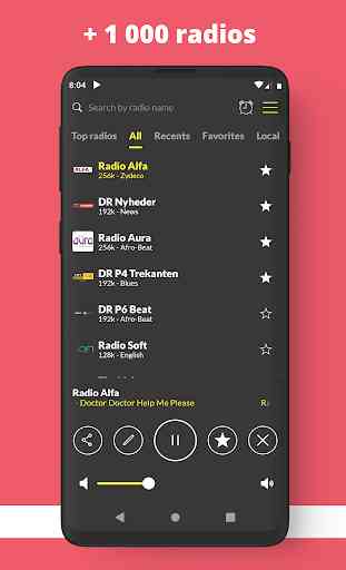 Radio Dinamarca:reproductor de radio FM,radio DAB 2