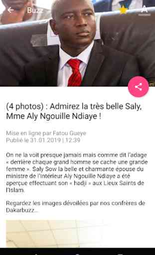 Actualité People au Sénégal 4